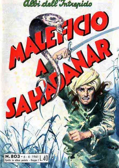 Cover of Maleficio a Sahadanar