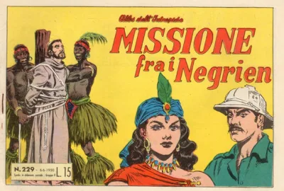Cover of Missione fra i Negrien