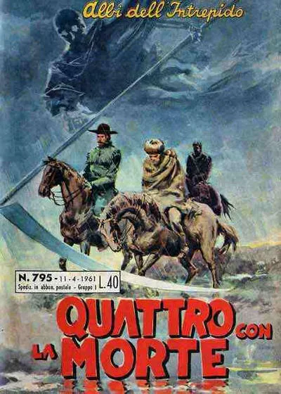Cover of Quattro con la Morte