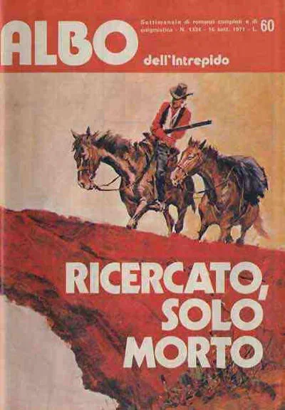 Cover of Ricercato, solo morto