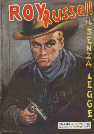 Cover of Roy Russell il senza legge