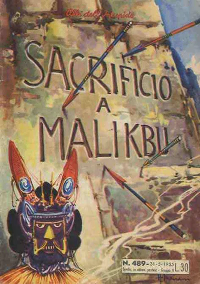 Cover of Sacrificio a Malikbu