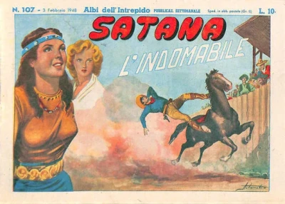 Cover of Satana l’indomabile