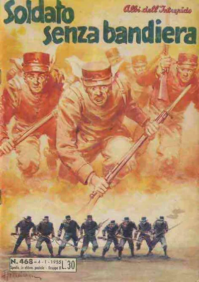 Cover of Soldata senza bandiera