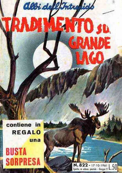 Cover of Tradimento su Grande Lago