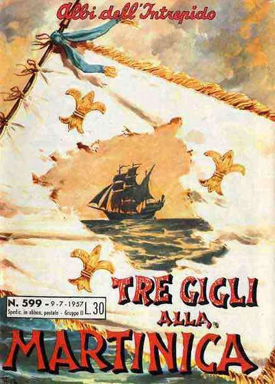 Cover of Tre Gigli alla Martinica