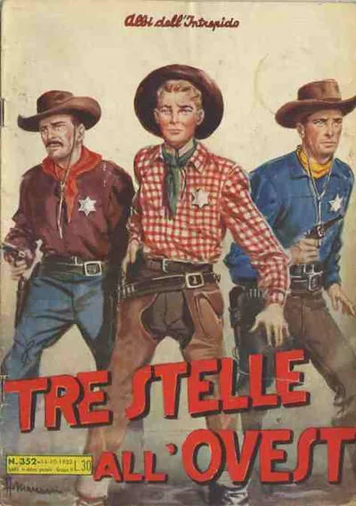 Cover of Tre Stelle all'Ovest