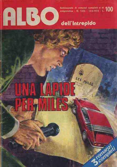 Cover of Una Lapide per Miles