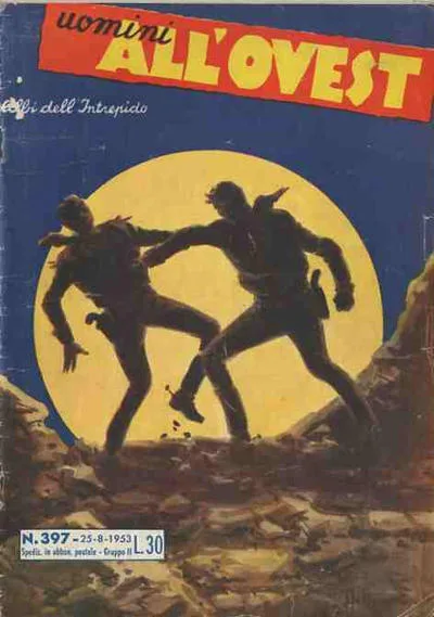 Cover of uomini All'ovest