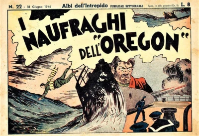 Cover of I Naufraghi  dell "Oregon"