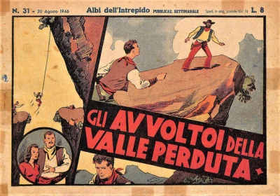 Cover of Gli Avvoltoi della Valle Perduta