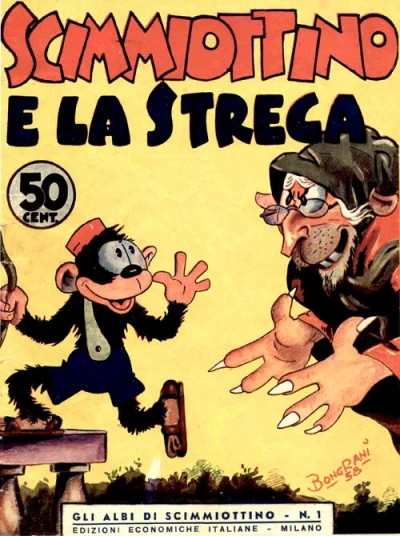 Cover of Scimmiottino e la Strega