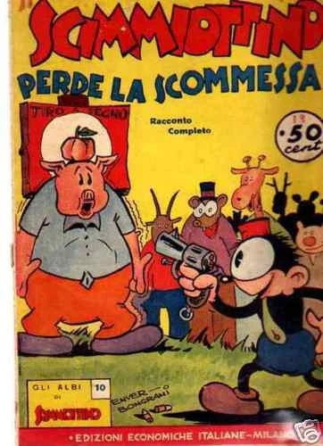 Cover of Scimmiottino Perde la Scommessa