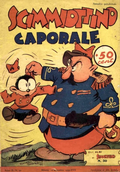 Cover of Scimmiottino Caporale