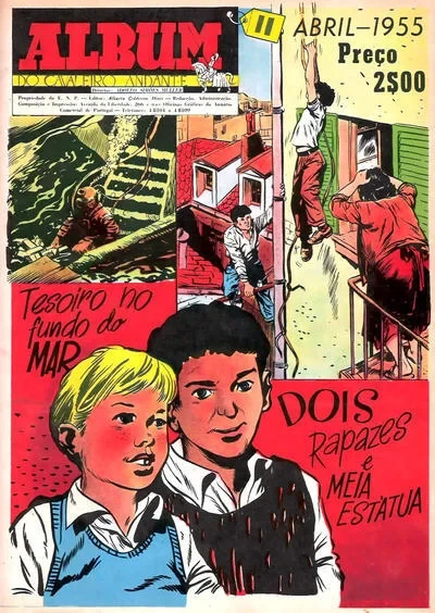 Cover of Dois Rapazes e Meia Estátua