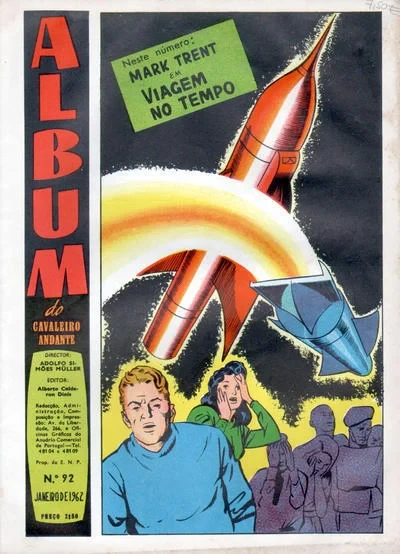 Cover of Mark Trent em "Viagem no Tempo"