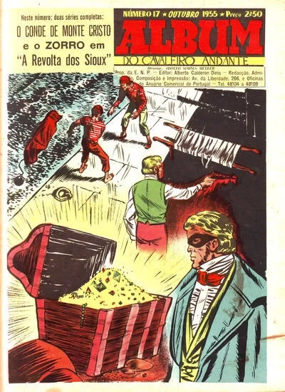 Cover of Zorro em "A Revolta dos Sioux"