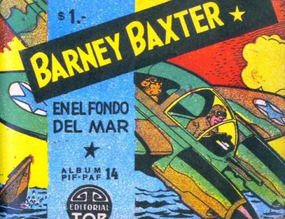 Cover of Barney Baxter en el Fondo del Mar