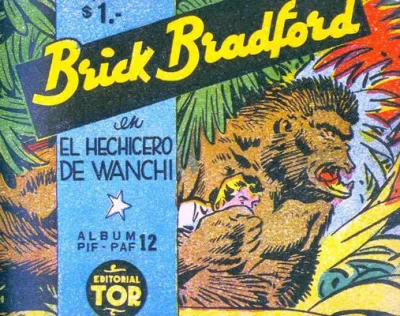 Cover of Brick Bradford en el Hechicero de Wanchi