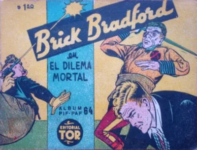 Cover of Brick Bradford en el dilema mortal