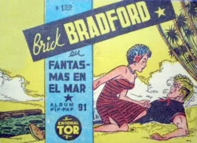 Cover of Brick Bradford en Fantasmas en el mar