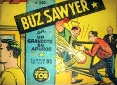 Cover of Buz Sawyer en un Grandote en Apuros