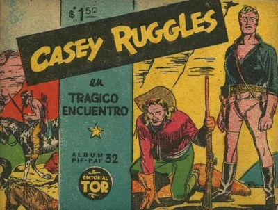 Cover of Casey Ruggles en Tragico Encuentro