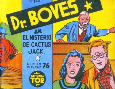 Cover of Dr. Boves en el Misterio de Cactus Jack