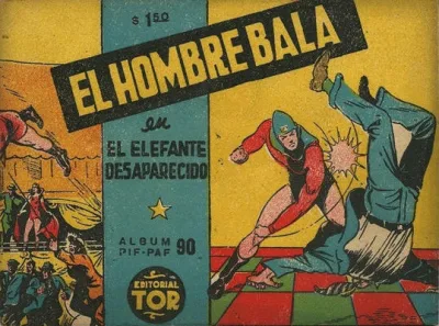 Cover of El Hombre Bala en el elefante desaparecida