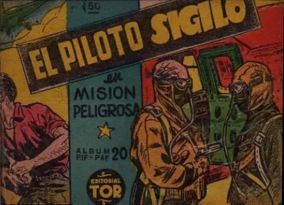 Cover of El Piloto Sigilo en Mision Peligrosa