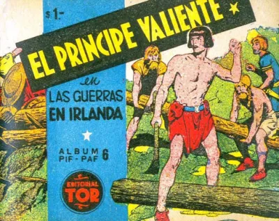 Cover of El Principe Valiente: en las Guerras en Irlanda