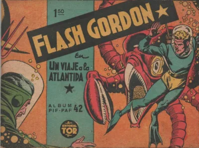 Cover of Flash Gordon en un Viaje a la Atlantida