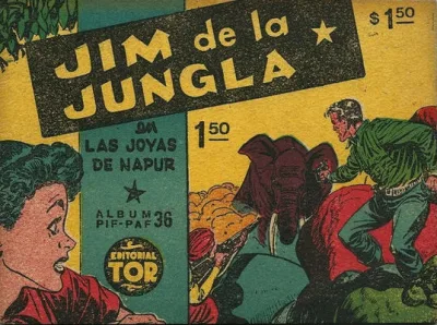 Cover of Jim de la Jungla en las Joyas de Napur