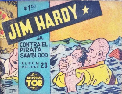 Cover of Jim Hardy en Contra el Pirata Sawblood