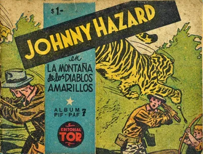 Cover of Johnny Hazard en la Montana de los Diablos Amarillos