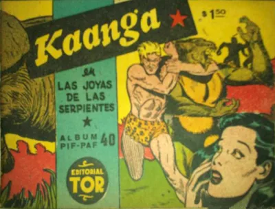 Cover of Kaanga en las Joyas de las Serpentes