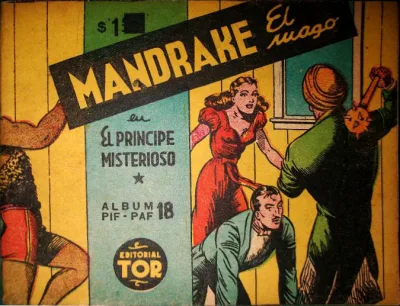 Cover of Mandrake el mago en El principe misterioso