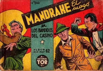 Cover of Mandrake el Mago en Los Bandidos del Casino