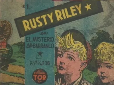 Cover of Rusty Riley en el misterio del barranco