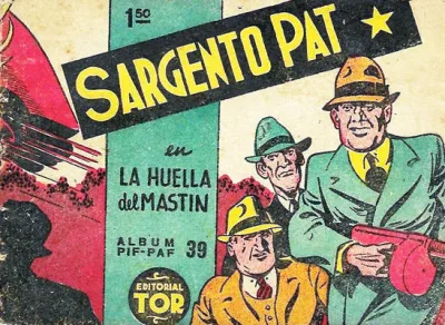 Cover of Sargento Pat en la Huela del Mastin