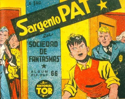 Cover of Sargento Pat en Sociedad de Fantasmas