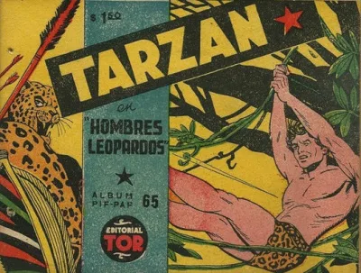 Cover of Tarzan en Hombres Leopardos