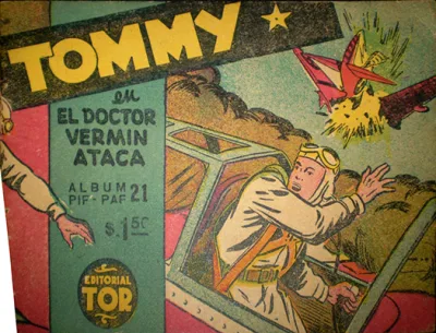 Cover of Tommy en el doctor vermin ataca