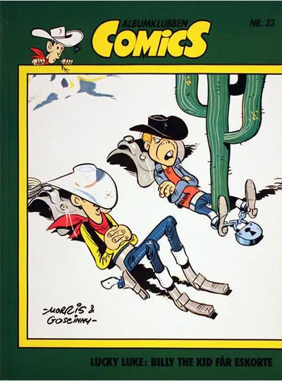 Cover of Lucky Luke: Billy the Kidfar Eskorite