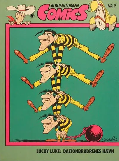 Cover of Lucky Luke: Daltonbrodrens Haevn