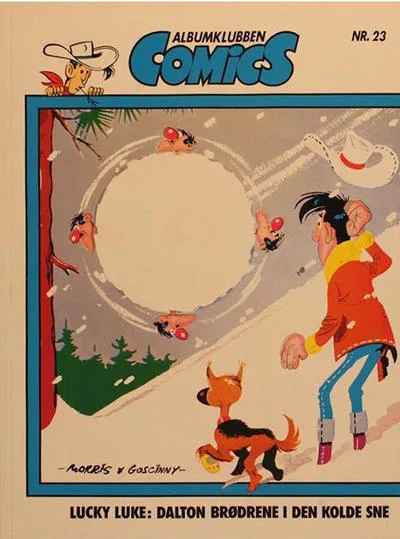 Cover of Lucky Luke: Dalton Brodrene I den Kolde Sne