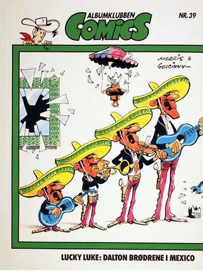 Cover of Lucky Luke: Dalton Brodrene I Mexico