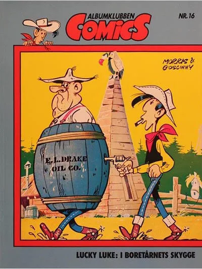 Cover of Lucky Luke: I Boretarnets Skygge