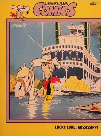 Cover of Lucky Luke: Mississippi