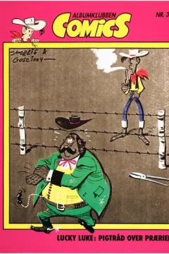 Lucky Luke Pigtrad Over Praerien